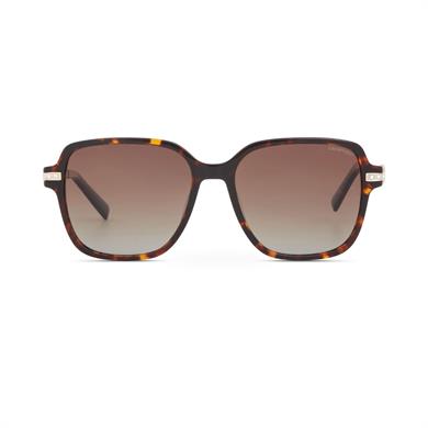 Despada DS 2443 C2 55 Unisex Kare Kırçıllı Kahverengi Kemik Güneş Gözlüğü
