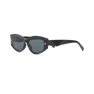 Despada DS 2456 C1 65 Kadın Cat Eye Siyah Kemik Güneş Gözlüğü