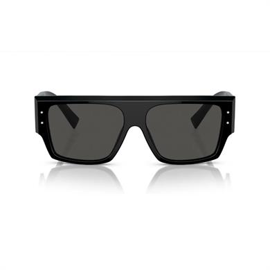 Dolce Gabbana 4459 50187 56 Unisex Kare Siyah Kemik Güneş Gözlüğü