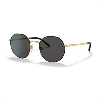Dolce Gabbana DG 2286 0287 52 Unisex Gold Yuvarlak Güneş Gözlüğü