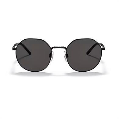 Dolce Gabbana DG 2286 110687 52 Unisex Siyah Geometrik Güneş Gözlüğü