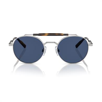 Dolce Gabbana DG 2295 0580 51 Unisex Metal Yuvarlak Güneş Gözlüğü