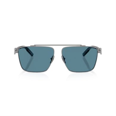 Dolce Gabbana DG 2336 0480 59 Erkek Kare Gun Metal Güneş Gözlüğü