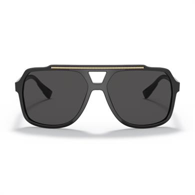 Dolce Gabbana DG 4388 50187 60 Erkek Siyah Kare Güneş Gözlüğü