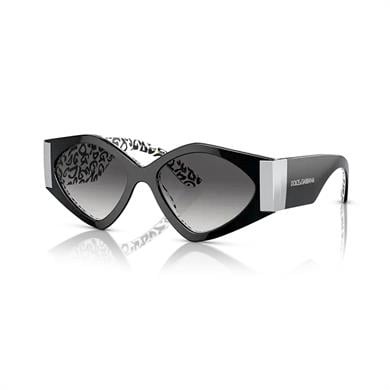Dolce Gabbana DG 4396 33898G 55 Kadın Siyah Cat Eye Güneş Gözlüğü