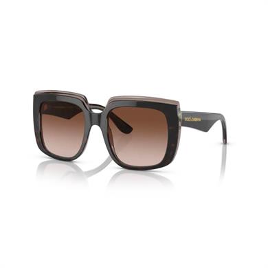 Dolce Gabbana DG 4414 50213 54 Kadın Kahverengi Kelebek Güneş Gözlüğü