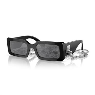 Dolce Gabbana DG 4416 5016G 53 Kadın Siyah Kemik Güneş Gözlüğü