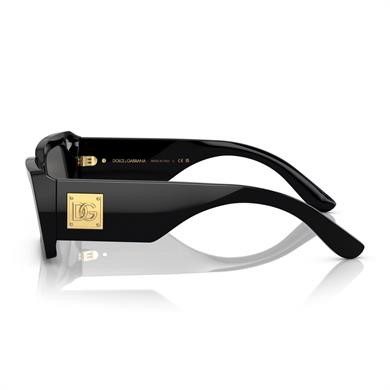 Dolce Gabbana DG 4416 50187 53 Kadın Siyah Dikdörtgen Güneş Gözlüğü
