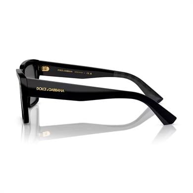 Dolce Gabbana DG 4431 50187 55 Erkek Siyah Kemik Güneş Gözlüğü