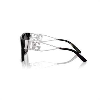 Dolce Gabbana DG 4446B 50187 53 Kadın Kare Siyah Kemik Güneş Gözlüğü