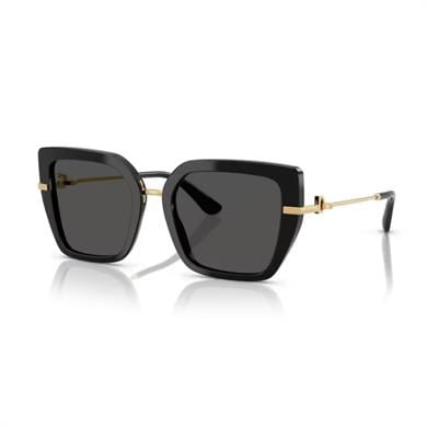 Dolce Gabbana DG 4474 50187 53 Kadın Kelebek Siyah Kemik Güneş Gözlüğü