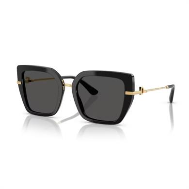 Dolce Gabbana DG 4474 50187 53 Kadın Kelebek Siyah Kemik Güneş Gözlüğü
