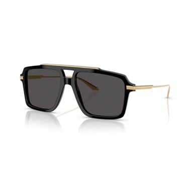 Dolce Gabbana DG 4477 50187 56 Erkek Pilot Siyah Kombine Güneş Gözlüğü