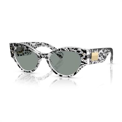 Dolce Gabbana DG 4480 32871 53 Kadın Kelebek Çok Renkli Kemik Güneş Gözlüğü