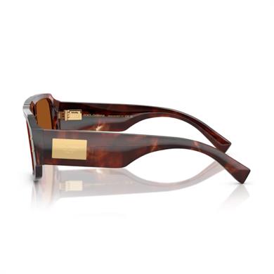 Dolce Gabbana DG 4482 322273 57 Erkek Pilot Kırçıllı Kırmızı Kemik Güneş Gözlüğü