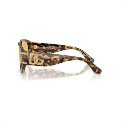 Dolce Gabbana DG 4499 333085 57 Kadın Pilot Kırçıllı Sarı Kemik Güneş Gözlüğü