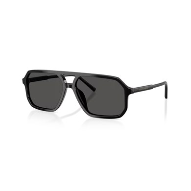 Dolce Gabbana DG 4541 50187 59 Erkek Pilot Siyah Kemik Güneş Gözlüğü
