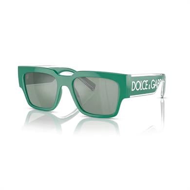 Dolce Gabbana DG 6184 331182 52 Unisex Yeşil Aynalı Kemik Güneş Gözlüğü