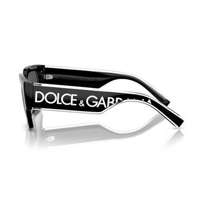 Dolce Gabbana DG 6184 50187 52 Unisex Siyah Kemik  Güneş Gözlüğü