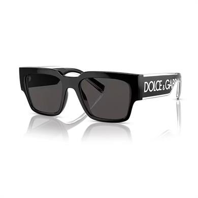 Dolce Gabbana DG 6184 50187 52 Unisex Siyah Kemik  Güneş Gözlüğü