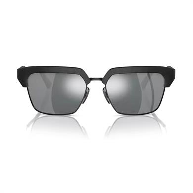 Dolce Gabbana DG 6185 25256G 55 Unisex Siyah Aynalı Güneş Gözlüğü