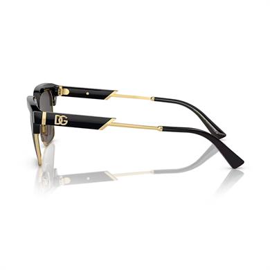 Dolce Gabbana DG 6185 50187 55 Unisex Siyah Güneş Gözlüğü
