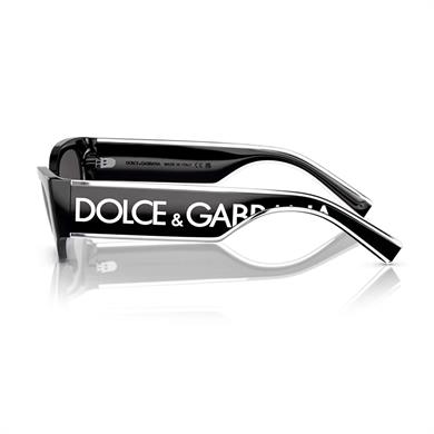 Dolce Gabbana DG 6186 50187 52 Kadın Siyah Cat Eye Güneş Gözlüğü
