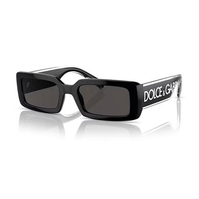 Dolce Gabbana DG 6187 50187 53 Kadın Siyah Kemik Güneş Gözlüğü