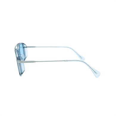 Eloi 1869 06 52 Unisex Dikdörtgen Gri Metal Güneş Gözlüğü