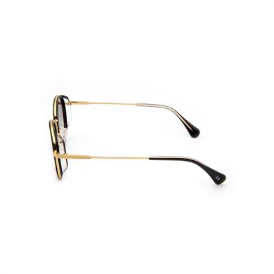 Eloi 1870 01 Mipa 54 Unisex Yuvarlak Gold Kombine Güneş Gözlüğü