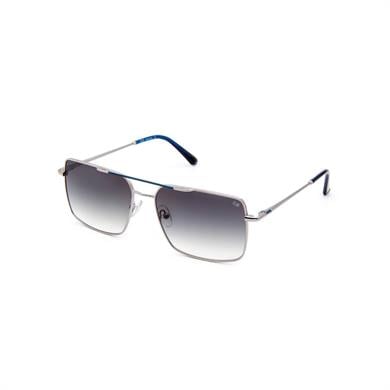 Eloi 4312 02 57 Unisex Dikdörtgen Gri Metal Güneş Gözlüğü