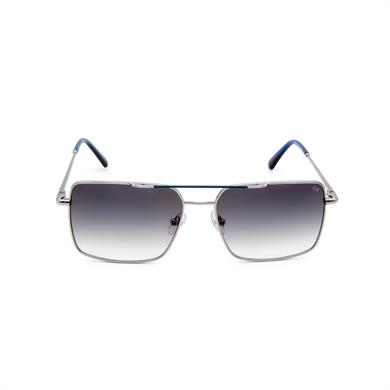 Eloi 4312 02 57 Unisex Dikdörtgen Gri Metal Güneş Gözlüğü
