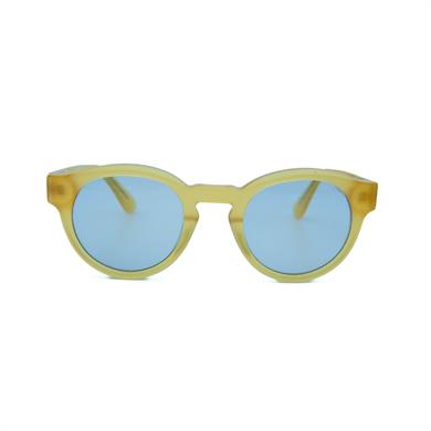Eloi 5019 01 48 Kadın Oval Sarı Kemik Güneş Gözlüğü