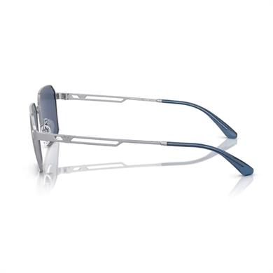 Emporio Armani EA 2140 304580 57 Unisex Gümüş Dikdörtgen Güneş Gözlüğü