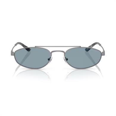 Emporio Armani EA 2157 300372 54 Erkek Pilot Gri Metal Güneş Gözlüğü