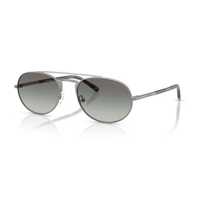 Emporio Armani EA 2171 300311 57 Erkek Pilot Gri Metal Güneş Gözlüğü