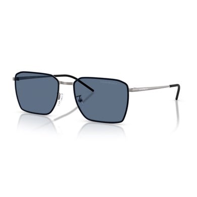 Emporio Armani EA 2172D 300380 60 Erkek Kare Siyah Metal Güneş Gözlüğü