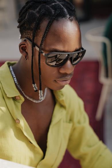 Emporio Armani EA 4029 50638G 64 Erkek Siyah Dikdörtgen Güneş Gözlüğü