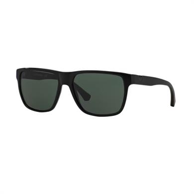 Emporio Armani EA 4035 501771 58 Erkek Kare Siyah Kemik Güneş Gözlüğü