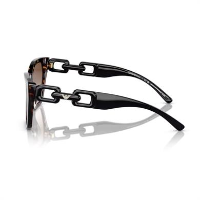 Emporio Armani EA 4203U 502613 55 Kadın Kahverengi Cat Eye Güneş Gözlüğü
