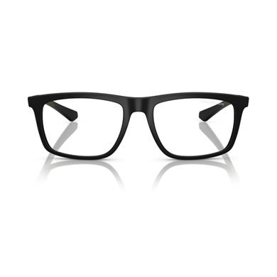 Emporio Armani EA 4235 50011W 55 Erkek Dikdörtgen Siyah Kemik Güneş Gözlüğü