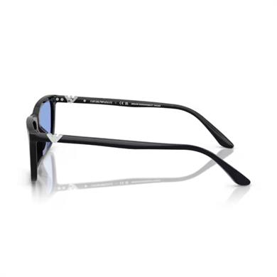 Emporio Armani EA 4239U 501787 55 Kadın Dikdörtgen Siyah Kemik Güneş Gözlüğü
