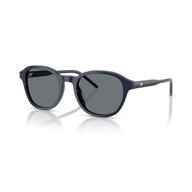 Emporio Armani EA 4247U 625680 51 Unisex Oval Mavi Kemik Güneş Gözlüğü
