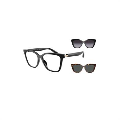 Emporio Armani EA 4254U 50171W 52 Kadın Cat Eye Siyah Kemik Güneş Gözlüğü