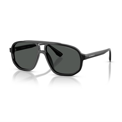 Emporio Armani EA 4263U 501787 57 Erkek Pilot Siyah Kemik Güneş Gözlüğü