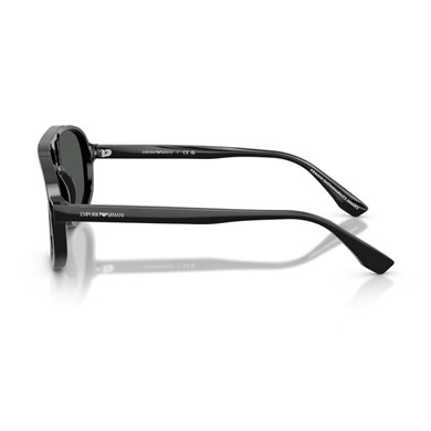 Emporio Armani EA 4263U 501787 57 Erkek Pilot Siyah Kemik Güneş Gözlüğü