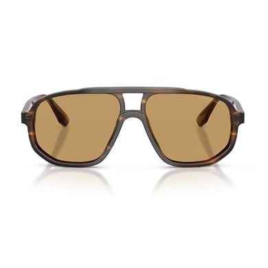 Emporio Armani EA 4263U 632673 57 Erkek Pilot Çizgili Yeşil Kemik Güneş Gözlüğü