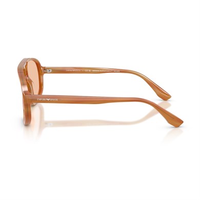 Emporio Armani EA 4263U 632873 57 Erkek Pilot Çizgili Kahverengi Kemik Güneş Gözlüğü