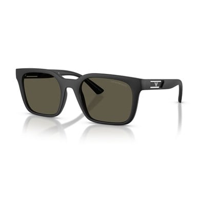 Emporio Armani EA 4269 500187 54 Erkek Kare Siyah Aynalı Kemik Güneş Gözlüğü