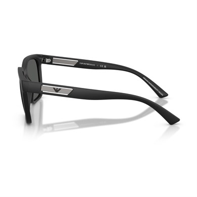 Emporio Armani EA 4269 500987 54 Erkek Kare Siyah Aynalı Kemik Güneş Gözlüğü
